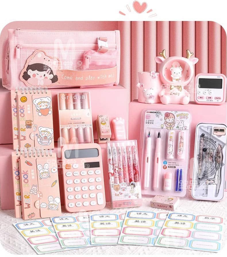 ＼特典あり☆先着100名限定／プレゼントに最適! 超豪華な文房具セット 携帯便利 収納ケース付き 描き用 学習玩具 知育玩具 子供用文房具 鉛筆 ボールペン 定規消しゴム ハサミのり 文具セット 入園入学 誕生日プレゼント 小学生女の子男の子 卒業記念品 クリスマスプレゼント thumbnail 3