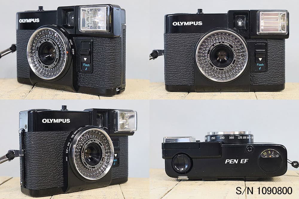 【整備済】【保証付 】　オリンパス　OLYMPUS PEN EF　S/N 1090800（ケース・フイルム付セット）　フィルムカメラ　フイルムカメラ　【中古】 thumbnail 2