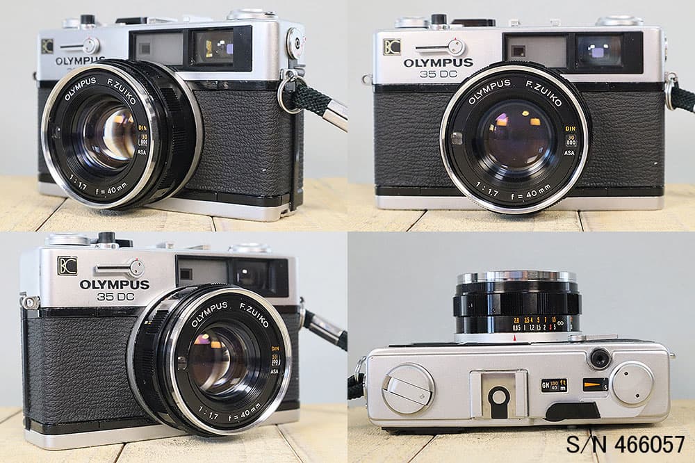 【整備済】【保証付 】　オリンパス　OLYMPUS 35 DC　S/N 466057（ケース・フイルム付セット）　フィルムカメラ　フイルムカメラ　【中古】 thumbnail 2