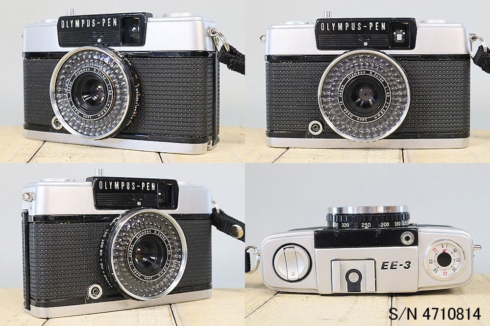 【整備済】【保証付 】　オリンパス　OLYMPUS PEN EE-3　S/N 4710814（ケース・フイルム付セット）　フィルムカメラ　フイルムカメラ　【中古】 thumbnail 2
