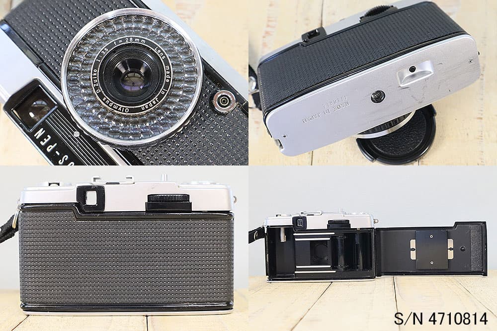 【整備済】【保証付 】　オリンパス　OLYMPUS PEN EE-3　S/N 4710814（ケース・フイルム付セット）　フィルムカメラ　フイルムカメラ　【中古】 thumbnail 3