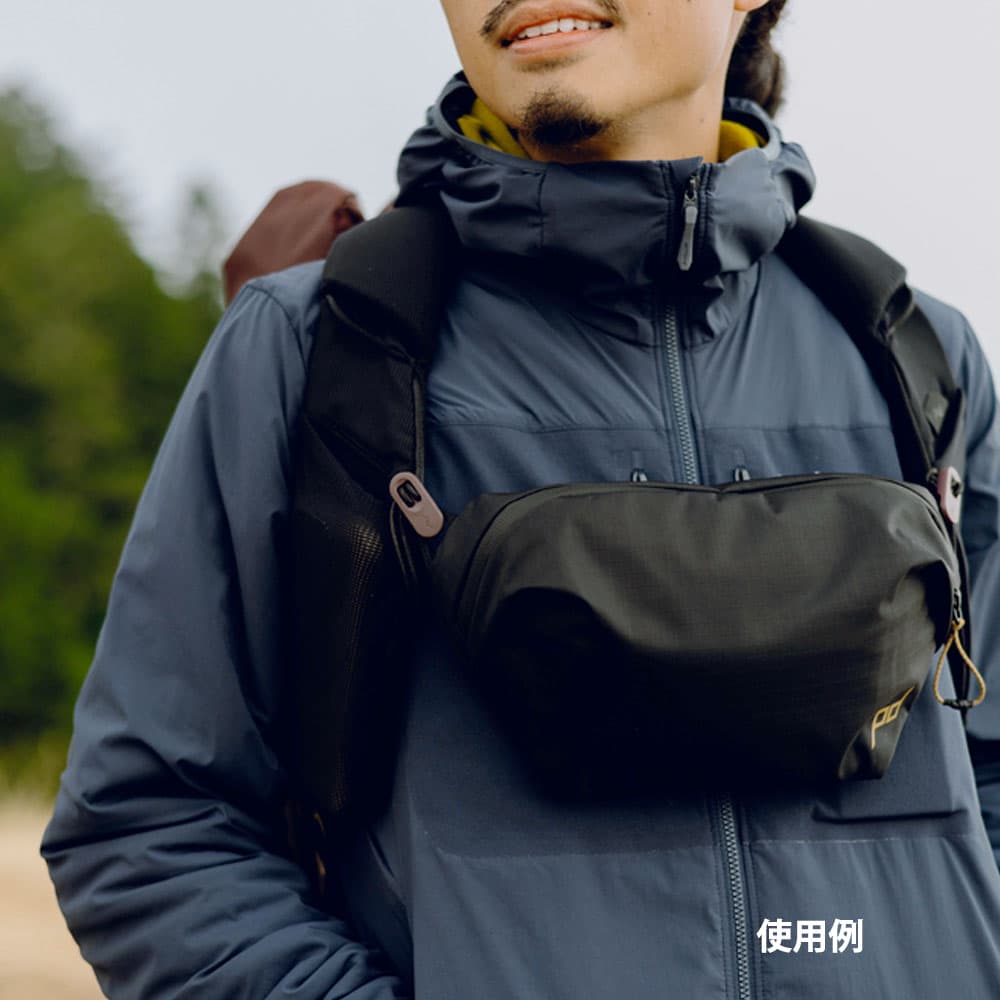 Peak Design(ピークデザイン) アウトドア スリング 2L ブラック BAS-2-BK-1／クラウド BAS-2-CD-1／エクリプス BAS-2-EP-1／ケルプ BAS-2-KP-1コンパクトデジカメ収納可能2リットルスリングバッグ thumbnail 3