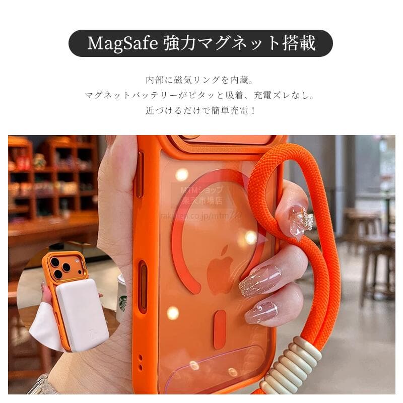 iphone18pro ケースiphone18promax ケース MagSafe マグネット iPhone ケースiPhone17ケースiPhone17ProケースiPhone16ケース iPhone16Proケース iphone17promax ケーススマホケース おしゃれ iPhone13/14/15/16/17 Pro/Pro-Max/Plus/17Air ケース ワイヤレス充電レディース thumbnail 3