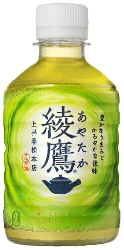 〔最大20%OFFクーポン&エントリーでP5倍+11倍！〕 綾鷹 280ml ペットボトル 24本入 コカ・コーラ お茶 緑茶 thumbnail 2