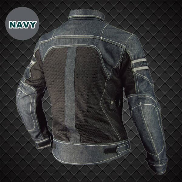 【すぐ使える超お得クーポン4％＆5％＆6％】バイクウエア バイクジャケット ライダースジャケット メッシュ 春夏バイクジャケット CE規格パッド付 バイク ジャケット 耐磨 防風 バイク用品 thumbnail 3