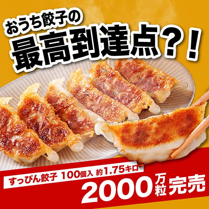 （予約★2027年1月〜順次発送）＼24日20時〜クーポンで2,980円送料無料！／累計2000万個完売！奇跡の一粒「タレなしで食べれる、すっぴん餃子」100個 絶品味付き約1.8kg！約16人前 国産豚肉 国産キャベツ使用！おかず お弁当 冷凍食品 餃子 ぎょうざ ギョウザ thumbnail 2