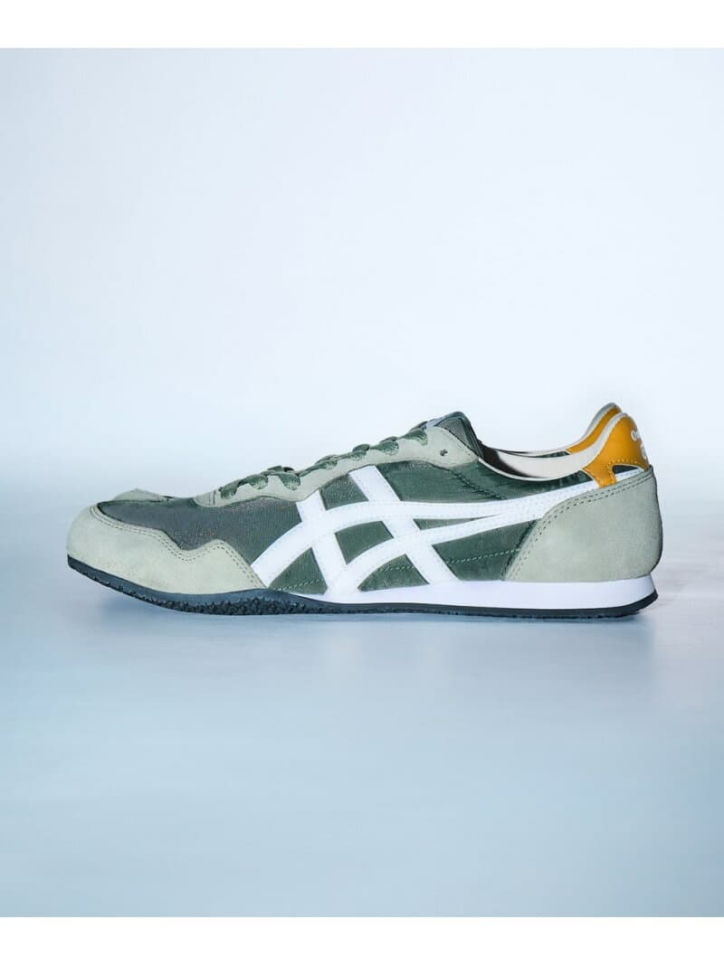 (U)【公式ショップ】SERRANO Onitsuka Tiger オニツカタイガー シューズ・靴 スニーカー ネイビー カーキグリーン ブラック ホワイト グレー【送料無料】[Rakuten Fashion] thumbnail 2