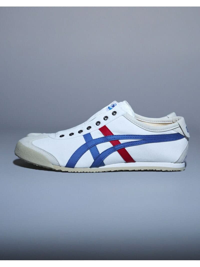 【公式ショップ】MEXICO 66 SLIP-ON Onitsuka Tiger オニツカタイガー シューズ・靴 スニーカー ネイビー ホワイト【送料無料】[Rakuten Fashion] thumbnail 3