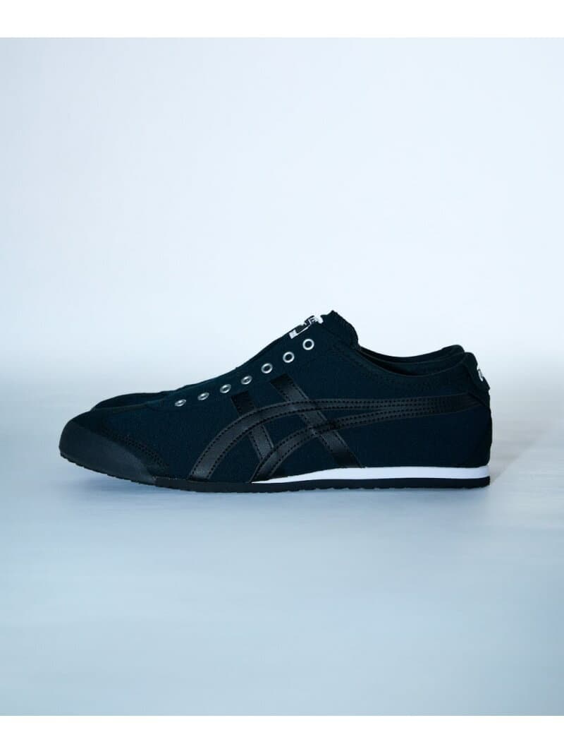 (U)【公式ショップ】MEXICO 66 SLIP-ON Onitsuka Tiger オニツカタイガー シューズ・靴 スニーカー ブラック【送料無料】[Rakuten Fashion]