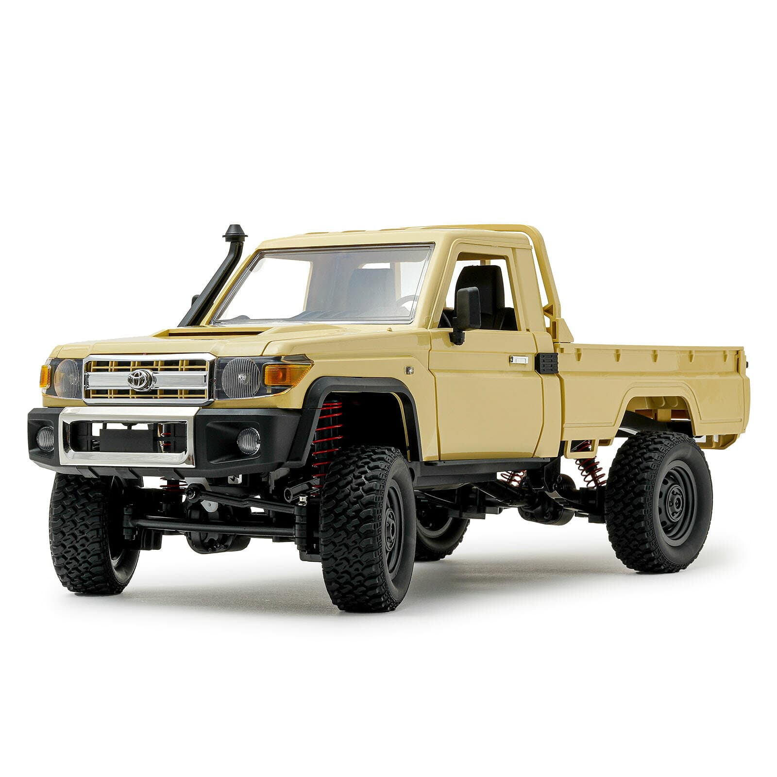 RCカー TOYOTAトヨタ ランドクルーザー79 1/12 アウトドアラジコン 4WD 四輪駆動 ロッククローリング クローラー 技適マーク付き バッテリー付き ラジコンカー オフロード フルセット キャンプ 外遊び ランクル プレゼント アウトドア thumbnail 2