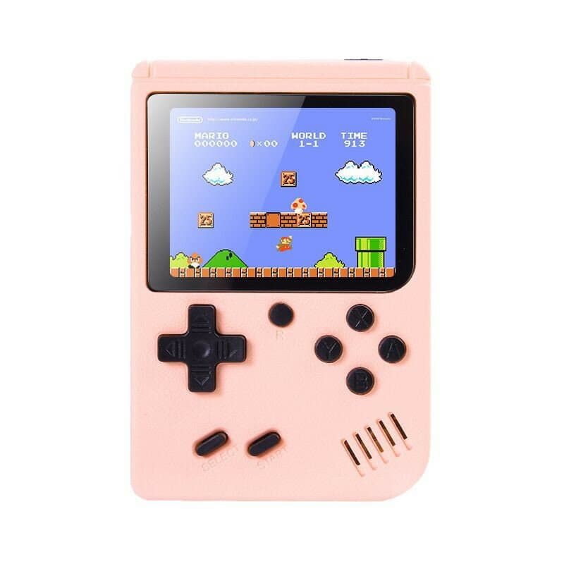 ＼即納★携帯ゲーム機 ポータブル 電子手持ち マカロンポケット レトロハンドヘルド 子供用 内蔵500 大人用 レトロ 贈り物 クリスマスプレゼントに適合 誕生日
