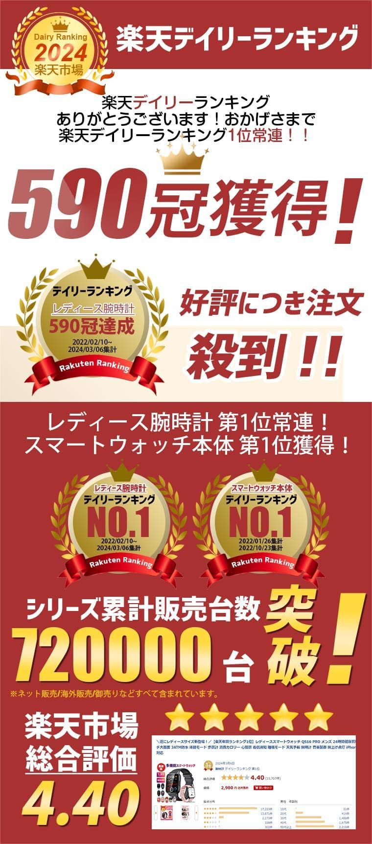 ＼⭐期間限定♪15%OFFクーポン✨／【日本人気デザイナー監修特別版登場！楽天年間ランキング1位】スマートウォッチ レディース QS16PRO 腕時計 防水 通話機能 24時間健康管理 1.9インチ大画面 IP68防水 歩数計 心拍数 着信通知 睡眠モード 音楽製御 iPhone/Android対応 thumbnail 2