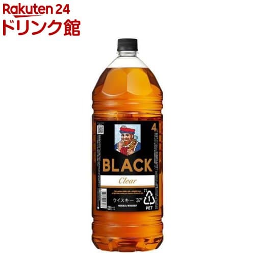 ブラックニッカクリア ペットボトル(4L（4000ml）)【ブラックニッカ】[アサヒビール/ウイスキー/ブラックニッカ]