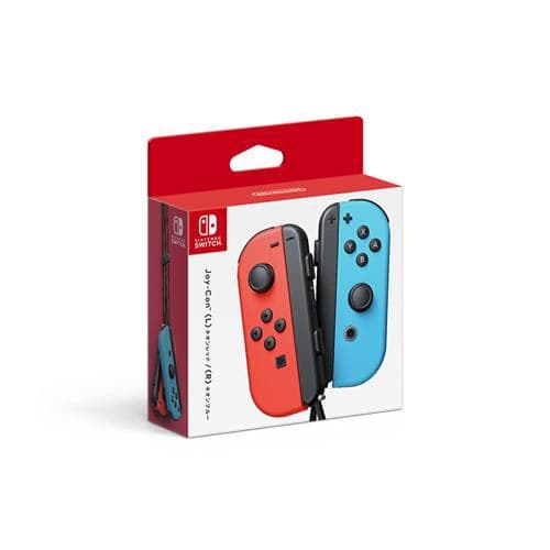 【新品】1週間以内発送【任天堂純正品】Joy-Con (L) ネオンレッド/ (R) ネオンブルー Nintendo Switch HAC-A-JAEAA ジョイコン コントローラー ゲーム 周辺機器