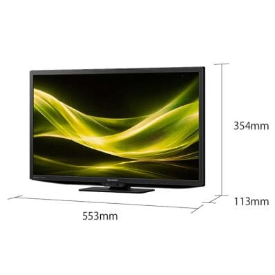 【新品】シャープ/SHARP　液晶テレビ　アクオス/AQUOS　24型（24インチ/24V）2T-C24GE1　ハイビジョン　【送料無料！（沖縄県、離島は配送不可）】【日曜日、祝日配送指定不可】 thumbnail 3