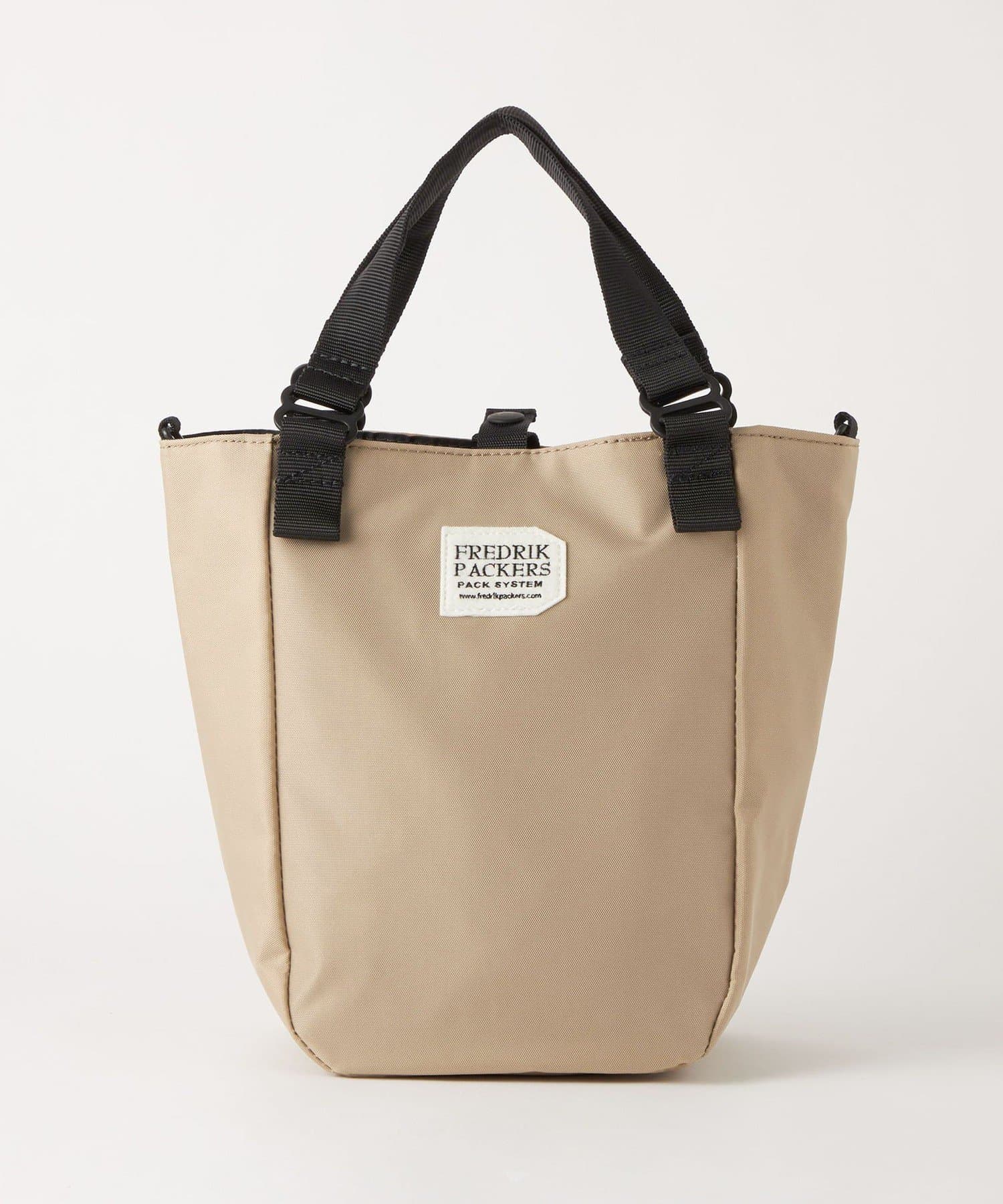 【SALE／10%OFF】UNITED ARROWS green label relaxing 【別注/WEB限定】＜FREDRIK PACKERS＞STN トート 2WAY バッグ ユナイテッドアローズ グリーンレーベルリラクシング バッグ ショルダーバッグ ベージュ レッド ブラック【送料無料】 thumbnail 3