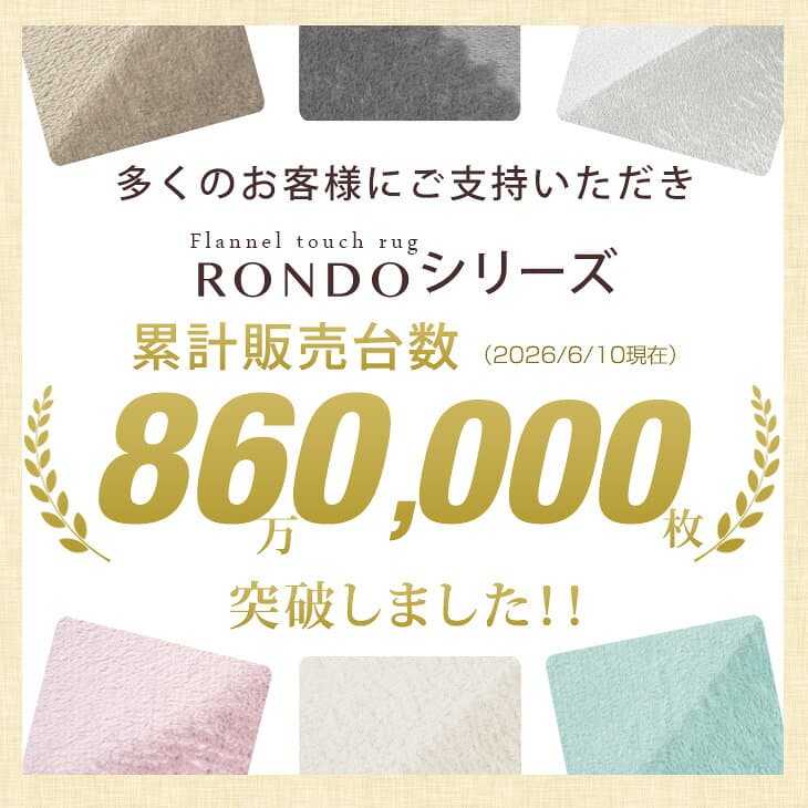 【20時~5％引クーポン】 累計86万枚突破 ラグ 洗える 1畳 1.5畳 2畳 3畳 4畳 軽量 ホットカーペット対応 100×140 / 90×180 / 135×185 / 185×185 / 200×250 / 200×300 夏 夏用 絨毯 ラグマット カーペット フランネルラグ フランネル 長方形 北欧 おしゃれ thumbnail 3