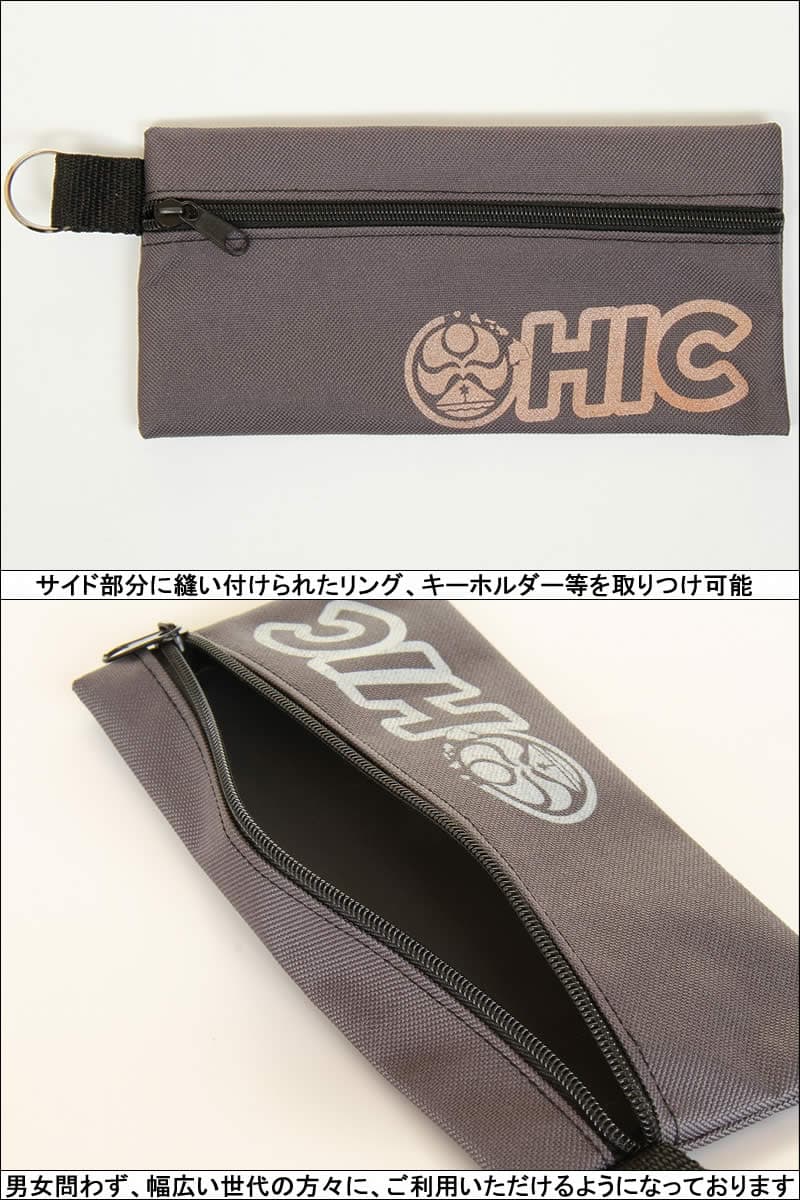 HIC エイチアイシー ペンケース HIC PENCIL CASE HICドットマーク ハワイ諸島 小物入れ ポーチ ペンポーチ ケース ハワイ雑貨【ハワイアン雑貨 サーフブランド ハワイ・カイルア Hawaii HIC hic サーフショップ 小物 かわいい 新品】 thumbnail 3