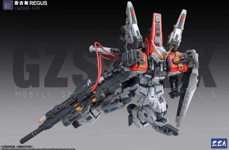 ZZA 1/100 フィギュア 機甲 GZSS-OX01 REGUS プラモデル 組立モデル thumbnail 2