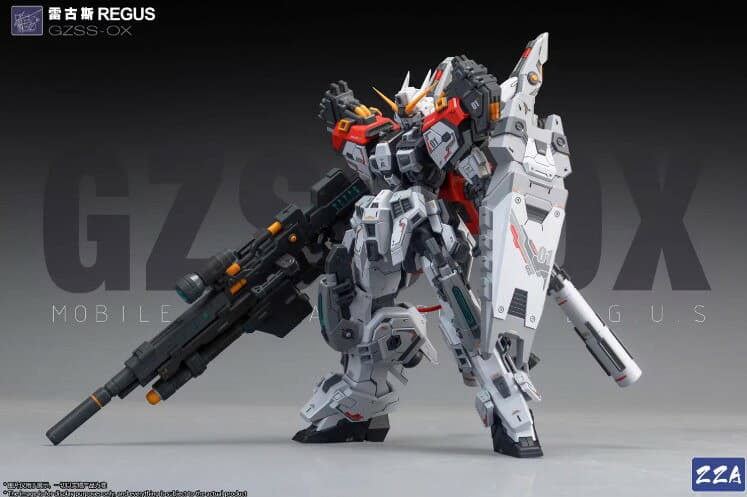 ZZA 1/100 フィギュア 機甲 GZSS-OX01 REGUS プラモデル 組立モデル thumbnail 3