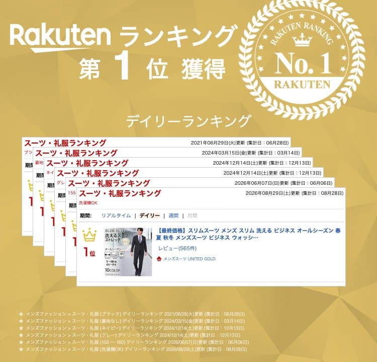 【10/27迄 クーポン配布中】【最終価格】スリムスーツ メンズ スリム 洗える ビジネス オールシーズン 春夏 秋冬 メンズスーツ ビジネス ウォッシャブル ノータック 激安 安い A体 AB体 BB体 卒業式 入学式 入社式 就活 面接【スーツ2着でクーポン値引き 対象商品】 thumbnail 2