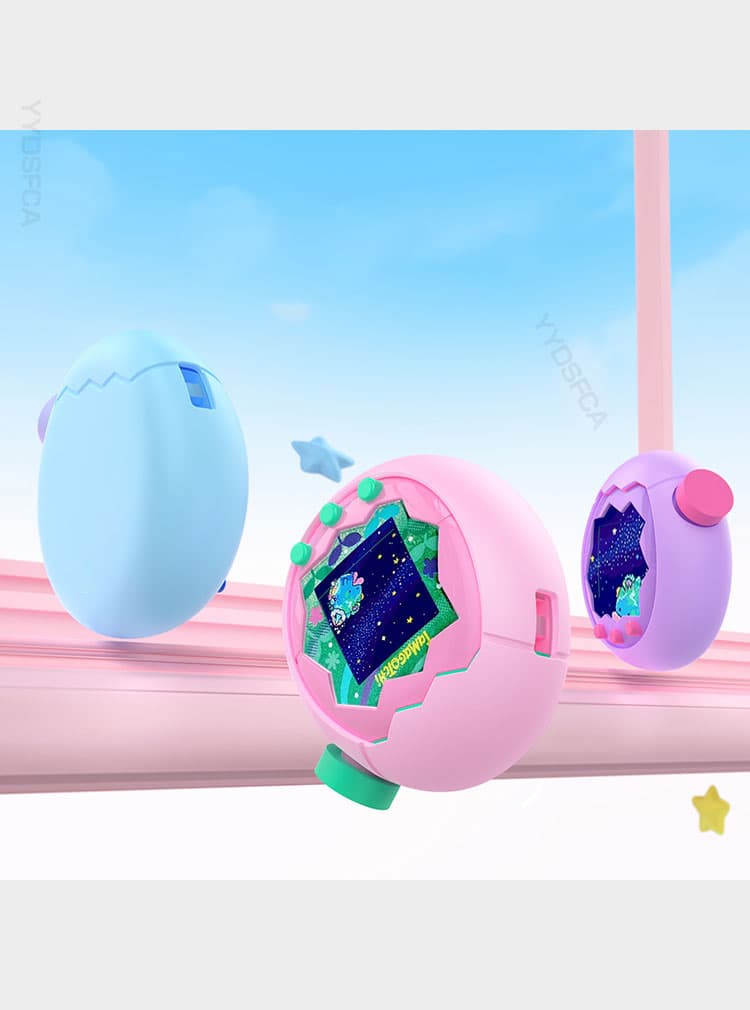 Tamagotchi Paradise ケース 耐衝撃 たまごっちパラダイス カバー 柔軟性のあるシリコン素材 CASE ミニゲーム機保護ケース パープルスカイ ピンクランド ブルーウォーター 落下防止 人気 おすすめ おしゃれ 携帯ゲーム機保護カバー tamagotchi paradise ソフトケース thumbnail 3