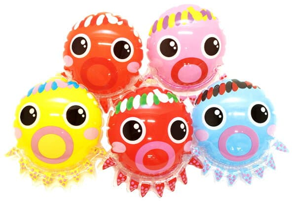 【25個セット】【夏祭り ヨーヨー】ビニールヨーヨー釣り 玩具 たこちゃんパンチボール ビニールおもちゃ 子ども会 子供会 景品　玩具 お祭り問屋 thumbnail 2