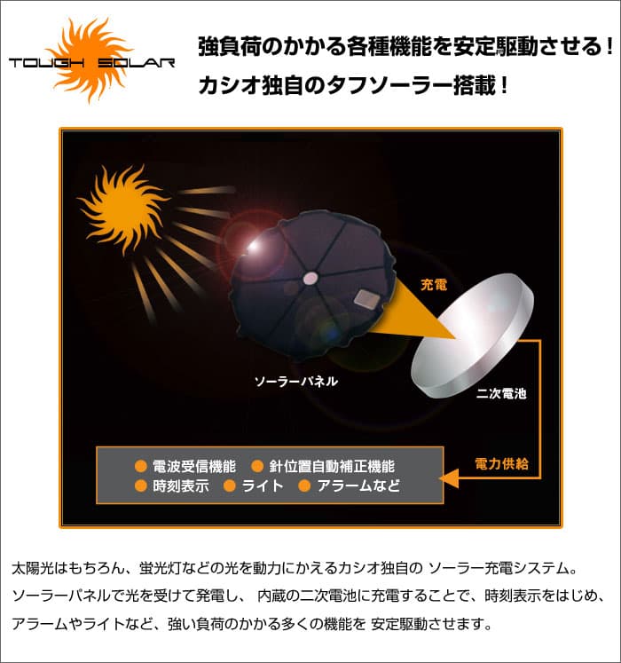 【10/25限定★最大100%Pバック】 腕時計 メンズ ソーラー電波時計 チタン カシオ 電波ソーラー 軽い CASIO 正規品 正規販売店 日付 曜日 ブランド マルチバンド6 電波腕時計 5気圧防水 受験 就活 社会人 男性 アナログ 防水 軽量 受験用 就職祝い【RSL】 thumbnail 3