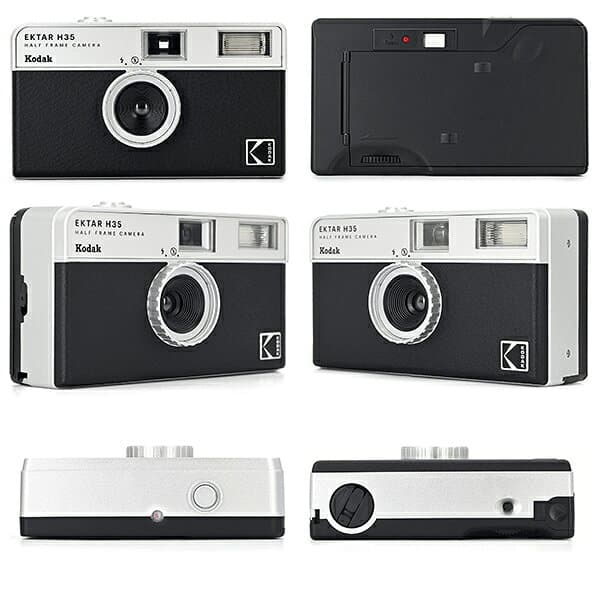 【15％OFF】Kodak ハーフサイズフィルムカメラ 本体 35mm フィルム 電池 セット EKTAR H35 Half Frame Camera 4色 KODAK GOLD200 カラーネガ フイルム 36枚撮り アルカリ電池 単4形 2本セット トイカメラ プレゼント ハーフフレーム写真 送料無料 thumbnail 3