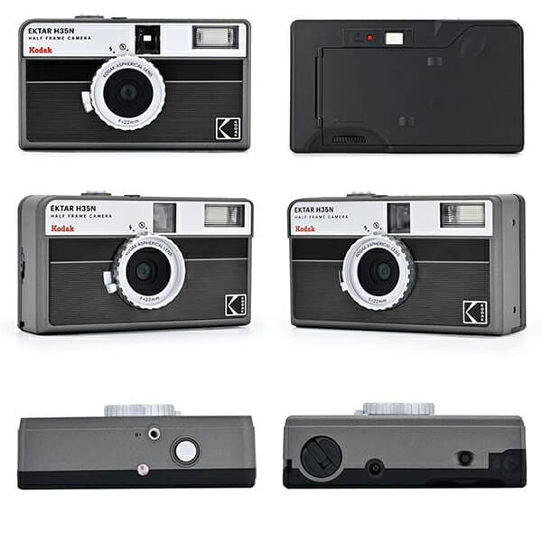 【11%OFF】KODAK ハーフサイズフィルムカメラ 本体 35mm フィルム 電池 セット EKTAR H35N Half Frame Camera 全6色 KODAK GOLD200 カラーネガ フイルム 36枚撮り アルカリ電池 単4形 2本セット おしゃれ かわいい 送料無料 thumbnail 3