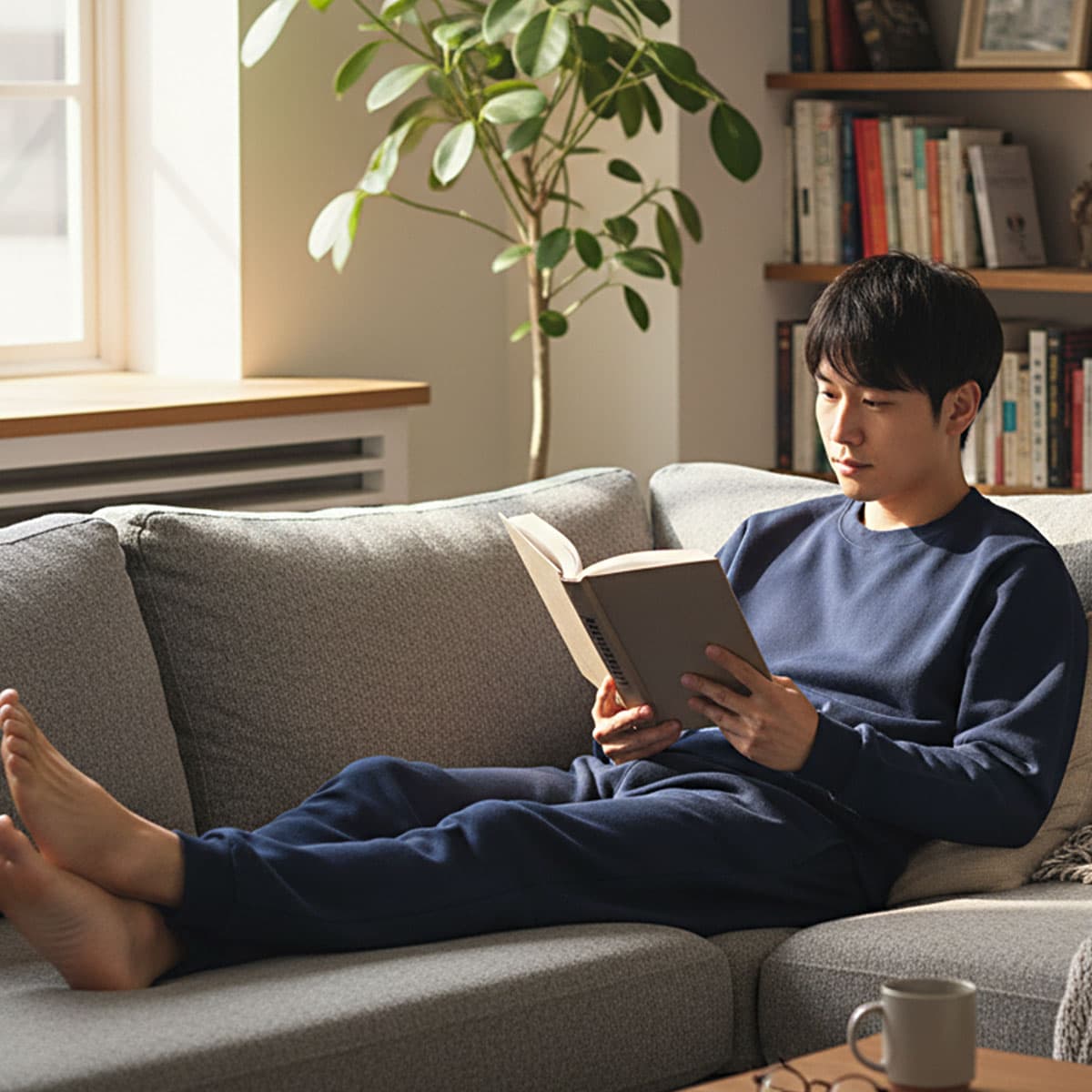 スウェット 上下 セット セットアップ 裏起毛 起毛 綿 綿混 無地 S M L LL 2L 3L XL XXL あったか 暖かい ルームウェア 男女兼用 メンズ レディース 大きい 大きいサイズ 薄く て 長袖 トップス パンツ 秋 秋冬 冬 冬用 パジャマ スエット上下 暖 極 部屋着 中学生 高校生 thumbnail 3