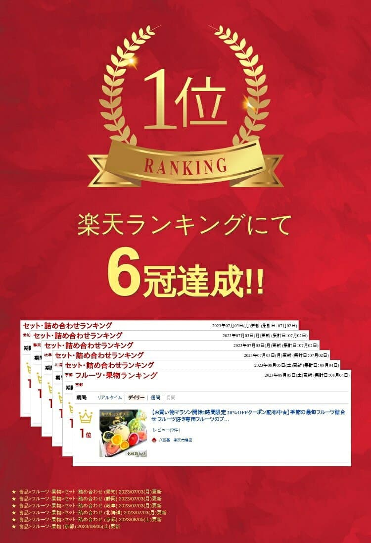 【楽天ランキング1位獲得】季節の最旬フルーツ詰合せ フルーツ 好き専用フルーツのプロが選ぶ フルーツギフト10000円 父の日 御中元 御祝 御見舞 贈り物 御供 誕生日 プレゼント 内祝 フルーツ盛り合わせ thumbnail 2