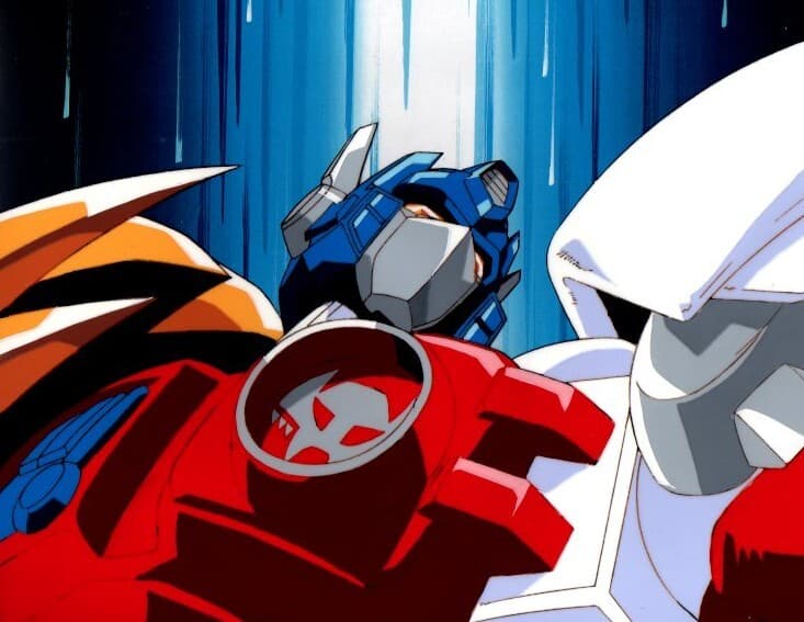 ☆超生命体トランスフォーマー★ビーストウォーズⅡ・セル画4点⑦・TRANSFORMERS・やまだたかひろ・郷田ほずみ・ライオコンボイ — 1/6