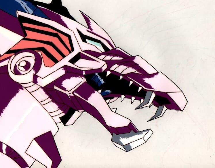 ☆超生命体トランスフォーマー★ビーストウォーズⅡ・セル画4点⑤・TRANSFORMERS・やまだたかひろ・郷田ほずみ・ライオコンボイ — 1/4
