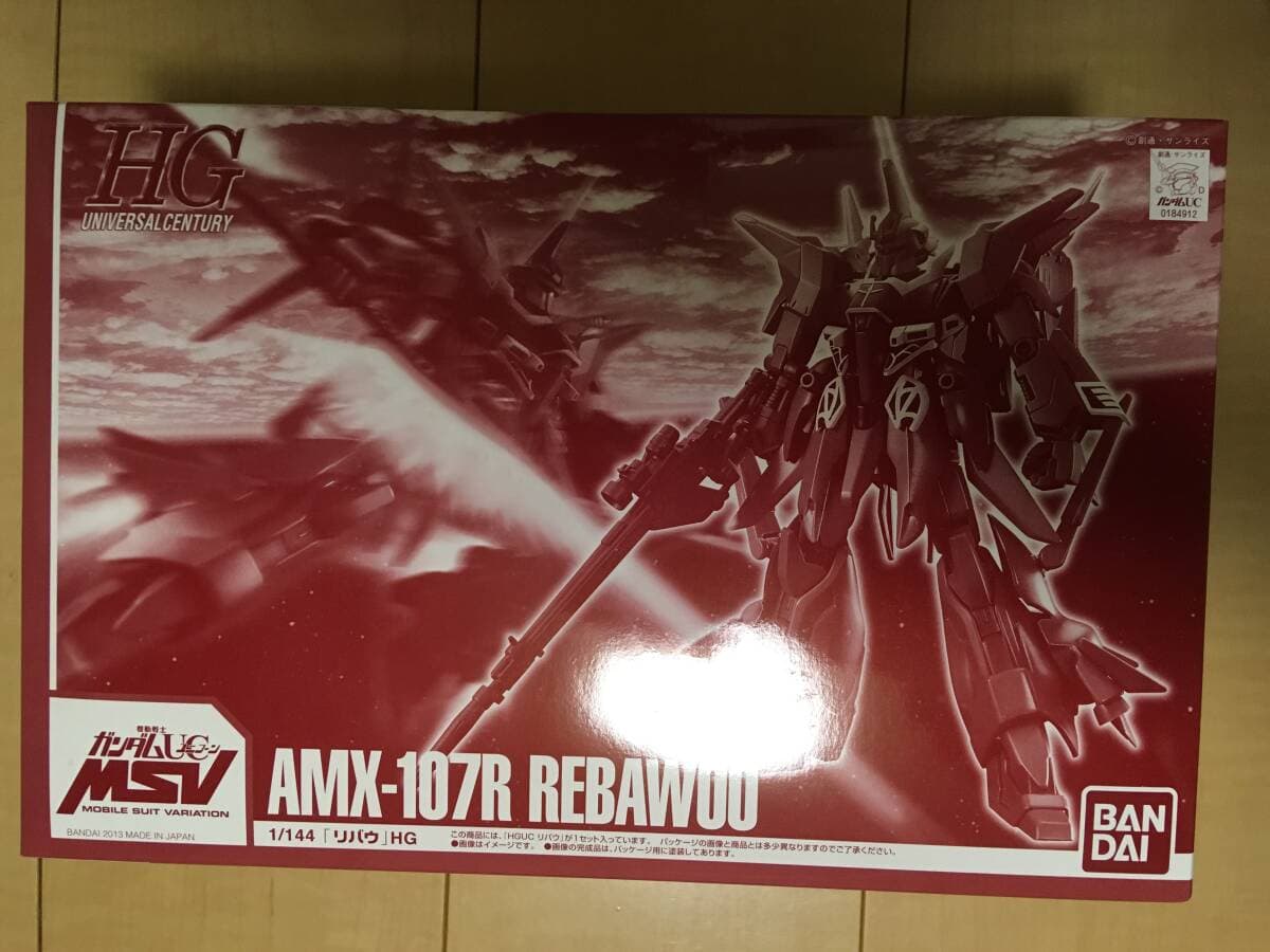 1/144 HGUC AMX-107R リバウ (機動戦士ガンダムUC MSV) プレミアムバンダイ — 1/3