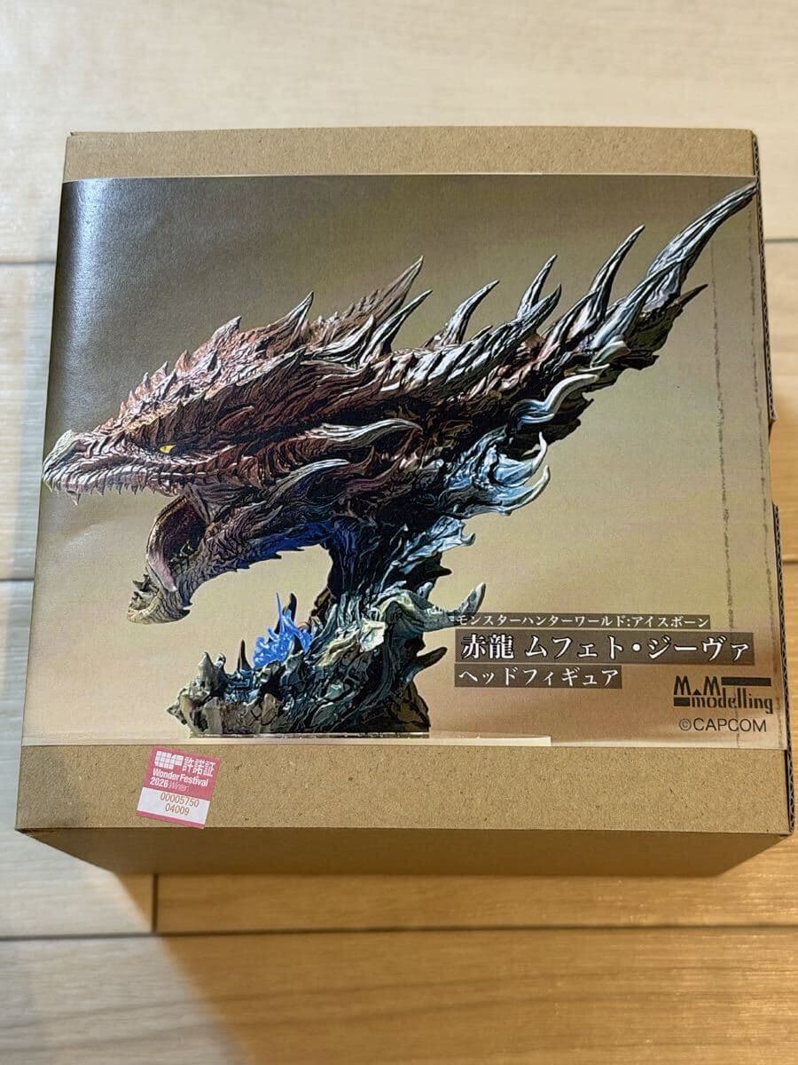 1円スタート M.M modeling 赤龍ムフェト・ジーヴァ モンスターハンターワールド: アイスボーン ガレージキット 未塗装未組み立て — 1/2
