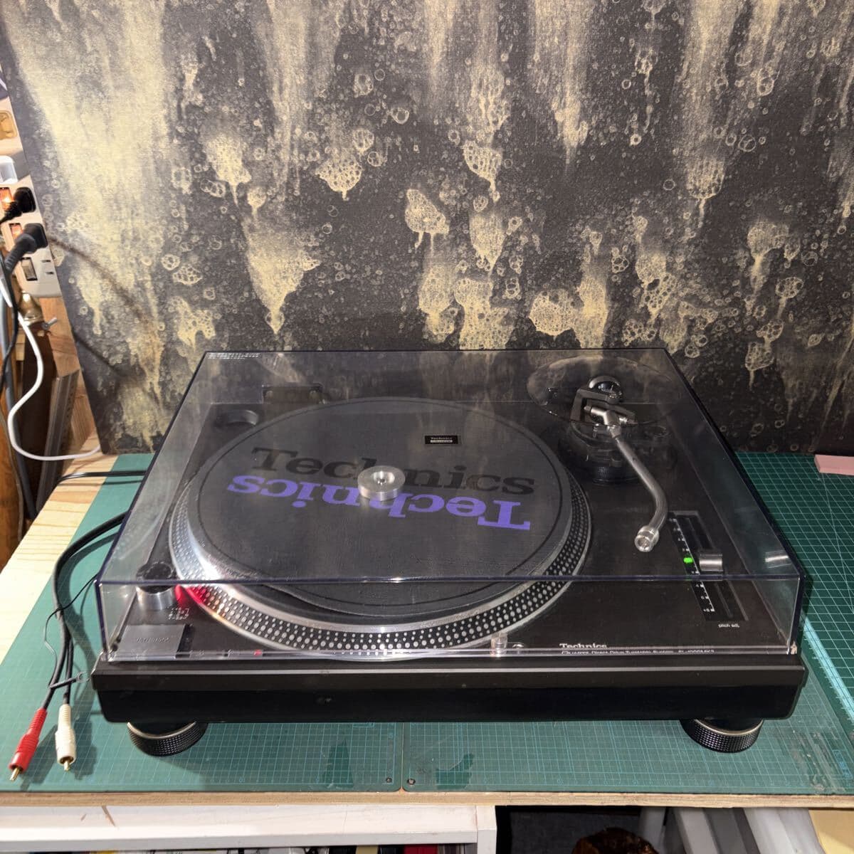 Technics SL-1200MK3 ターンテーブル レコードプレーヤー 通電確認済み — 1/9