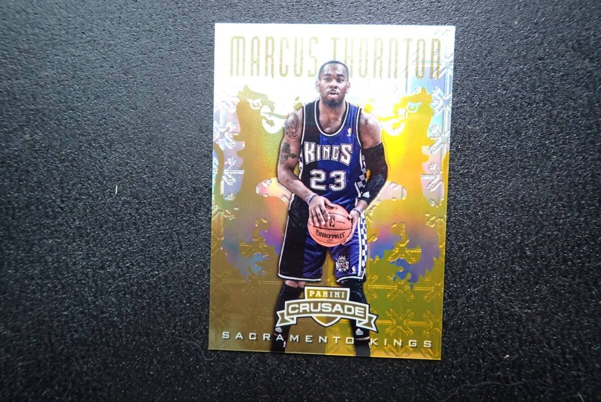 Marcus Thornton 2012-13 Panini Crusade No.242 Insert Gold#07/10!! — 1/2
