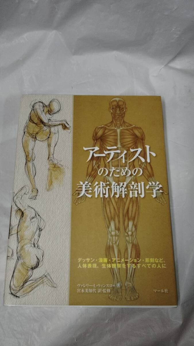 アーティストのための美術解剖学 ヴァレリー L ウィンスロゥ マール社 /6-7 — 1/3