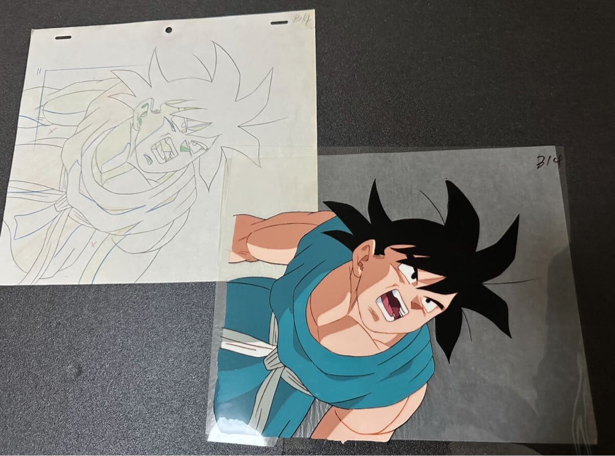 最終回 ドラゴンボール セル画 原画 【悟空】 — 1/5