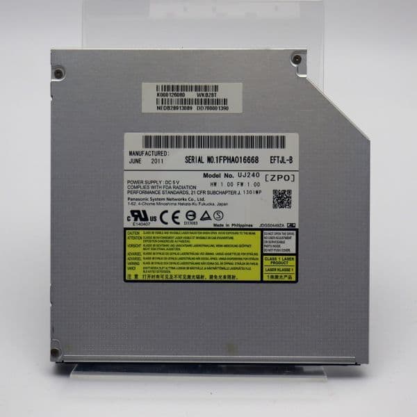 Panasonic UJ240 ブルーレイドライブ BD/DVD/CD 12.7mm SATA 動作確認済 — 1/1