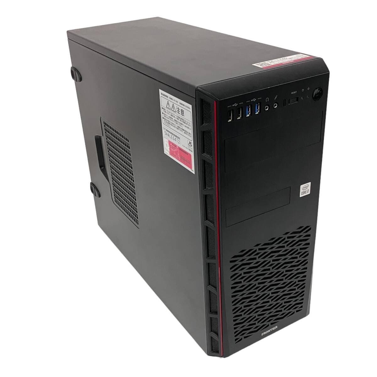 Inversenet FRONTIER デスクトップPC i7-10700F 16GB SSD 1TB NVIDIA GeForce RTX 3070 win11 中古 F11761945 — 1/10