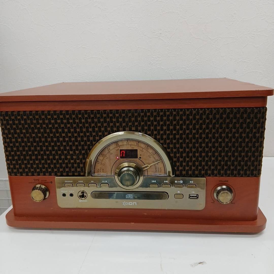 【ジャンク】ION AUDIO SUPERIOR LP オールインワンプレーヤー レコード CD カセット — 1/10