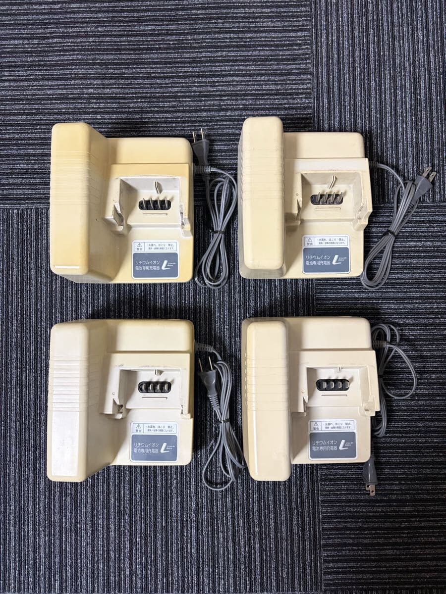 【動作確認済】Panasonic パナソニック NKJ033 4個まとめて 電動アシスト自転車用充電器 リチウムイオン専用 — 1/7