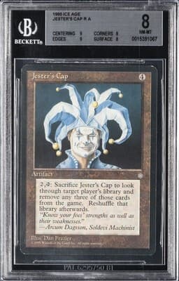 1995 マジック・ザ・ギャザリング アイストレージ ジェスターズ・キャップ R A BGS 8 海外 即決 — 1/3