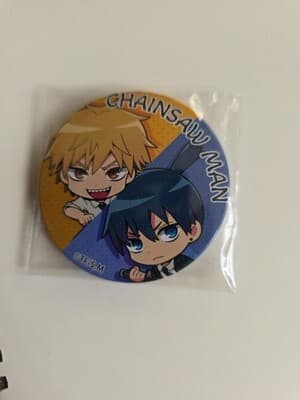チェーンソーマン キャンバッジ ピン アニメグッズ コレクターズ 日本キャラクター JP E 海外 即決 — 1/2
