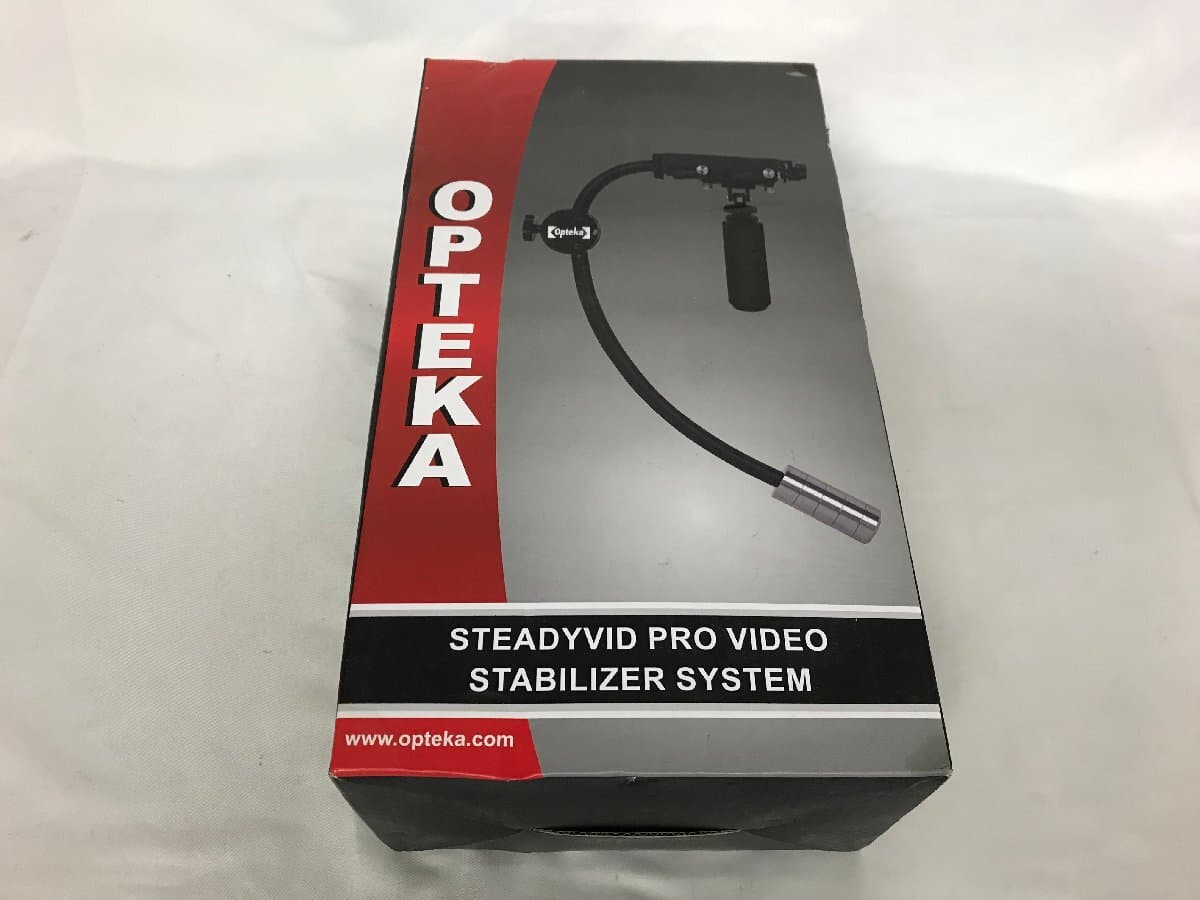 OPTICA SteadyVid Pro ビデオスタビライザーシステム - デジタルカメラ、ビデオカメラやデジタル一眼レフに対応 (店番:063106) — 1/7