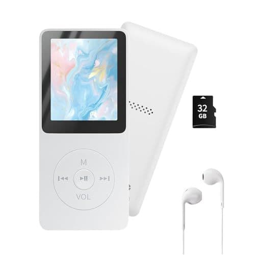 【新型モデル 26g超軽量】音楽プレーヤー MP3プレーヤー Bluetooth SDカード付き 128GB拡張可能【スピーカー内 — 1/8