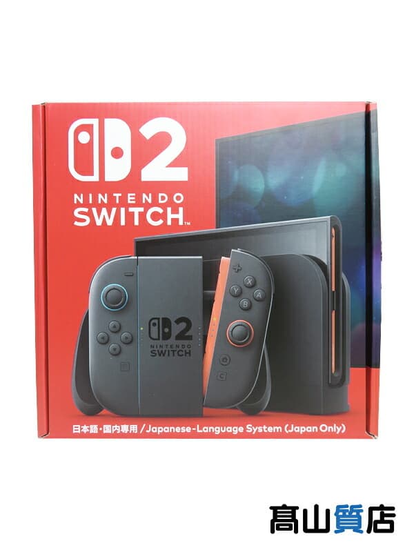 未使用品 ニンテンドー Nintendo switch2 日本語・国内専用 BEE-S-KB6CA ゲーム機本体 1週間保証 中古 b00 — 1/1