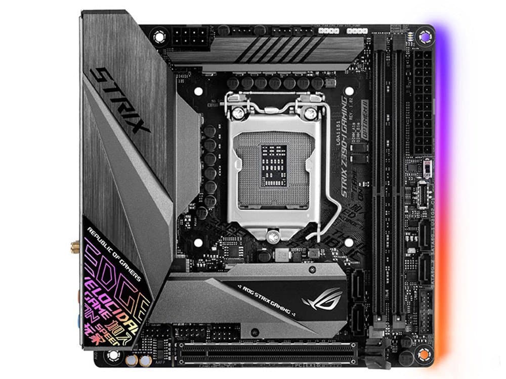 ASUS ROG STRIX Z390-I GAMING マザーボード Intel Z390 LGA 1151 Mini-ITX メモリ最大64G対応 保証あり — 1/2